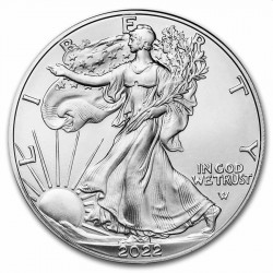 USA 1 oz silver U.S. Silver EAGLE 2022 $1 BU