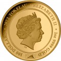 Tokelau 1 oz GOLD Diana Princess of Wales 2021 Proof $100