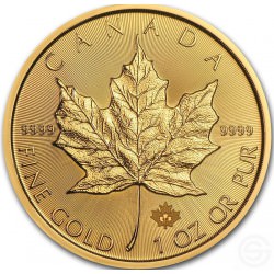Gold Maple Leaf 1 oz $50 BU