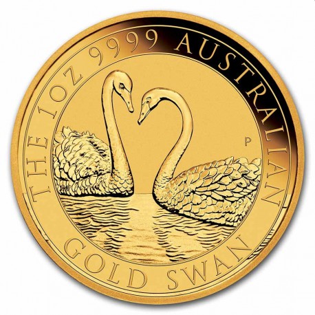 PM 1 oz GOLD SWAN 2021 $100
