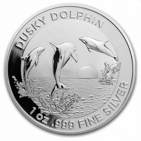1 oz silver RAM Fraser's Dolphin 2021 $1