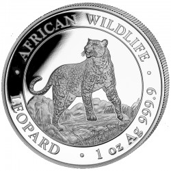 1 oz silver SOMALIA LEOPARD 2022 - 100 shillings