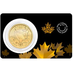 Canada Gold Klondike Gold Rush 1 oz 2022 in essay card $200