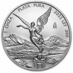 MEXICO 1 oz silver LIBERTAD 2022 bu