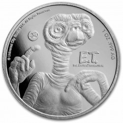 1 oz silver E.T. 2022 $2 BU 40th Anniversary