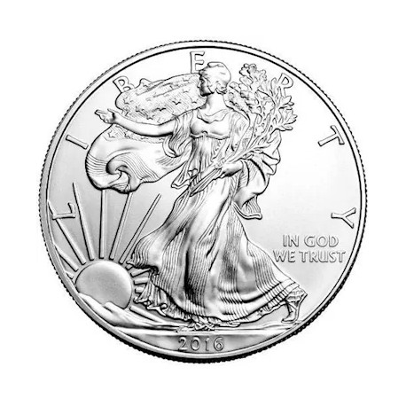 1 oz silver US Eagle 2016