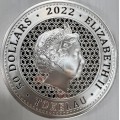 Tokelau 1 kilo silver BEAR / BULL 2022 $30 BU