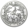 1 oz silver ELEPHANT 2007