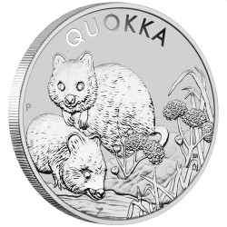 PM 1 oz silver QUOKKA 2022 $1
