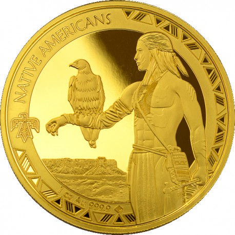 American Natives 1 oz gold EAGLE 2022 CFA 3000 BU