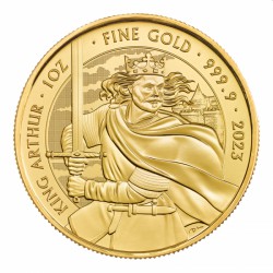 GOLD 1 oz GOLD MYTHS & LEGENDS 2023 £100 KING ARTHUR