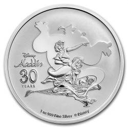 1 oz silver ALADDIN 2022 bu $2 Niue 30th Anniversary