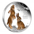 Australian Lunar Series III 2023 Year of the Rabbit Silver Proof Three-Coin Set