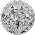 Malta 1 oz silver KNIGHTS OF THE PAST 2021 EUR 5
