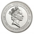 1 oz platinum St Helena Queen's Virtues 2021 Victory