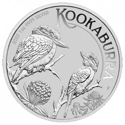 PM 1 oz silver KOOKABURRA 2023 $1 Australia 