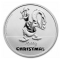 NIUE 1 oz silver Mickey Mouse CHRISTMAS 2021 $2