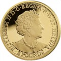 ST HELENA 1 oz GOLD UNA and the LION 2022 £5 PROOF