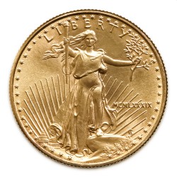 USA 1 oz GOLD EAGLE 1989 $50 bu