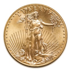 USA 1 oz AMERICAN GOLD EAGLE 2012 $50