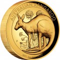 Perth Mint 2021 2oz Gold Proof Coin - the Australian Kangaroo Nugget HIGH RELIEF Box + Coa