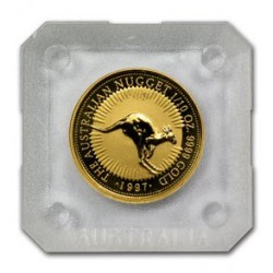 1/10 oz gold NUGGET 1997 KANGAROO $15 bu