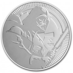 1 oz silver NIUE 2020 DARTH VADER $2