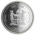 1 oz silver PACIFIC DOLAR 2018 FIJI $1