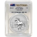 1 oz silver AUSTRALIAN STOCK HORSE 2014