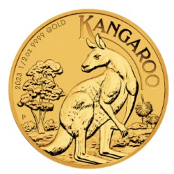 PM 1/4 oz GOLD NUGGET 2023 BU $25 Australia