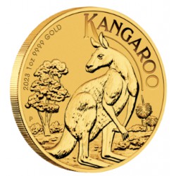 PM 1 oz GOLD NUGGET 2023 BU $100 Australia Kangaroo