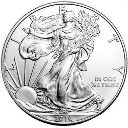1 oz silver U.S. Silver EAGLE 2016 $1 bu