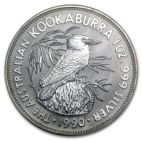 1 oz silver KOOKABURRA 1990