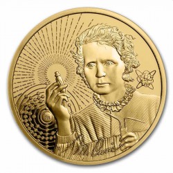 1 oz GOLD ICONS OF INSPIRATION 2023 MARIE CURIE bu