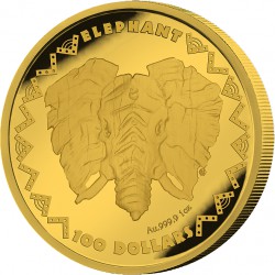 1 OZ GOLD SIERRA LEONE 2022 BU $100