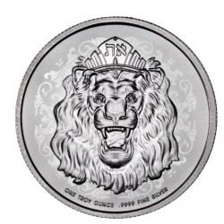 1 oz silver Niue ROARING LION 2022 $2