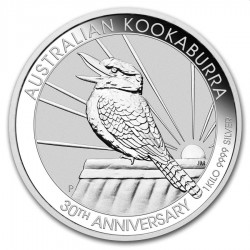 PM 1 kilo silver KOOKABURRA 2020 $30 Australia 