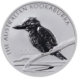 1 kilo silver KOOKABURRA 2007 $30 BU