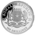 1 oz silver SOMALIA LEOPARD 2022 - 100 shillings