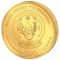1 oz gold RWANDA NAUTICAL 2021 SEDOV 100 AMAFRANGA