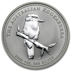 1 oz silver KOOKABURRA 2005 $1bu