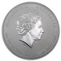 Argent 1/2 oz silver DRAGON 2012