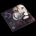 1 oz silver SAM BIG FIVE LION 2019 