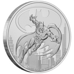 Niue Justice League 1 oz silver BATMAN 2021 Bu $2