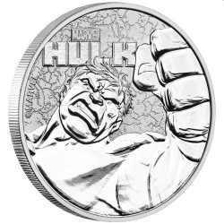 Perth Mint 1 oz silver 2019 MARVEL HULK $1 