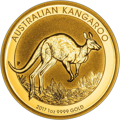 1 oz gold NUGGET 2017 KANGAROO