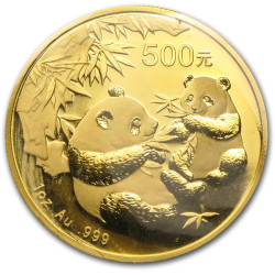 1 oz gold PANDA 2006 bu Yuan 500