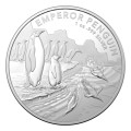 1 oz silver EMPEROR PENGUIN 2023 $1 BU Australian ANTARCTIC Territory