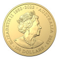 1 oz GOLD EMPEROR PENGUIN 2023 $1 BU Australian ANTARCTIC Territory