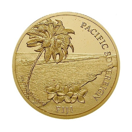 1 oz gold PACIFIC DOLLAR 2018 FIJI $5